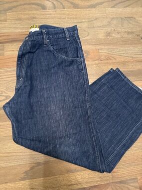 VINTAGE LEVIS SILVERTAB Men's Dark Blue Oversized Fit Jeans